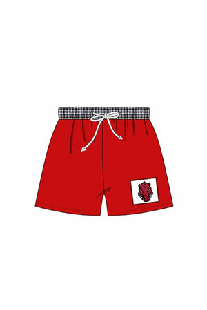 Arkansas Embroidered Boy Swim Trunks Magic Group