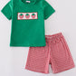 Strawberry Embroidery 2 Pc Boy Set