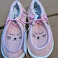 Pink Cat Canvas Slip On Shoe Honeydew