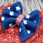 Independence Day Double Stacked Bow southernsweetpea