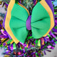 Mardi gras bow southernsweetpea